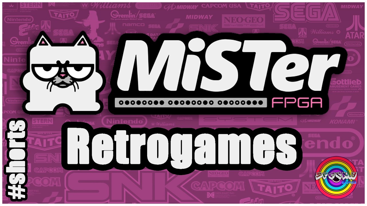 [LIVE VERTICAL] RETROGAME - MISTER FPGA #shorts