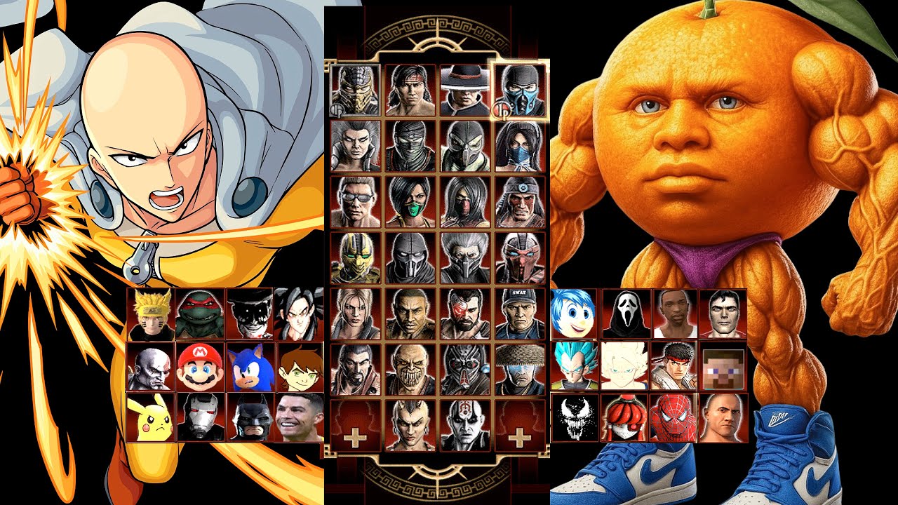 MORTAL KOMBAT 9 | SAITAMA & Udin din din dun madin din dun | EXPERT TAG LADDER | GAMEPLAY (4K60FPS)