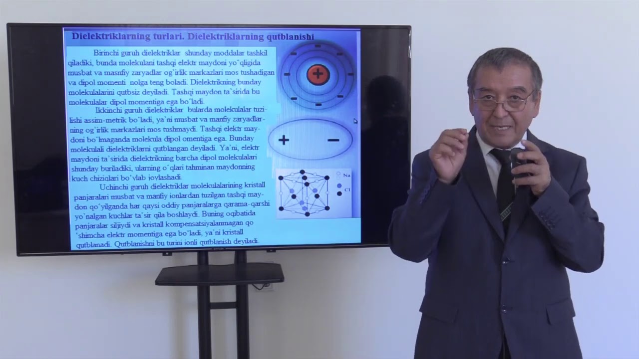 Mavzu: Dielektrik va ularning qutblanishi.