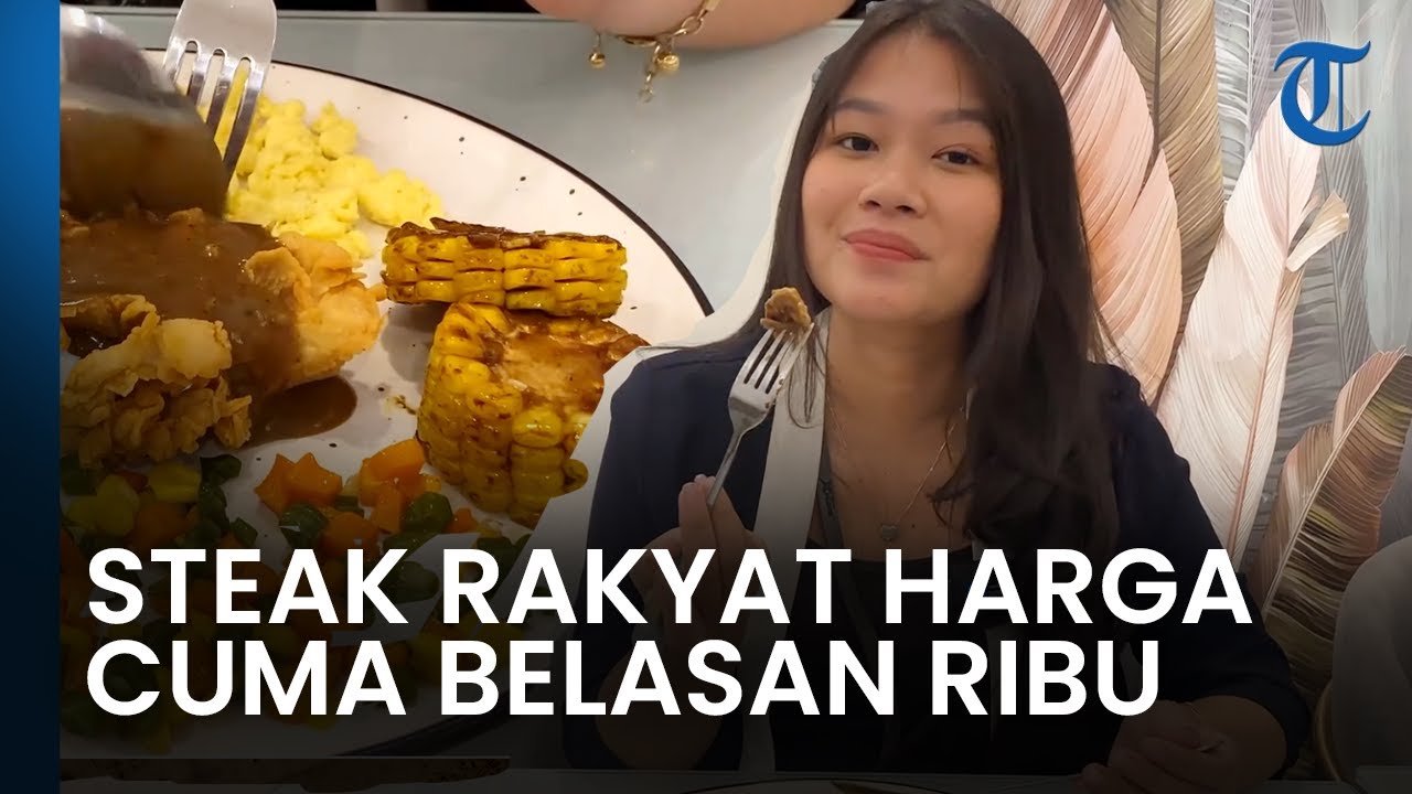 Steak Rakyat Harga Cuma Belasan Ribu, Di The Proposal Cafe Medan