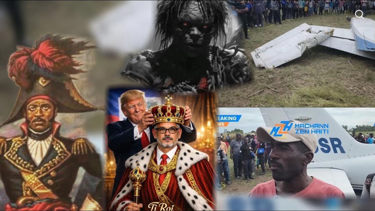 Operasyon 33 Baka Jeté avyon nan Syel ayiti/ Yon lot avyon Tonbe/Fils aime 1er Roi konze
