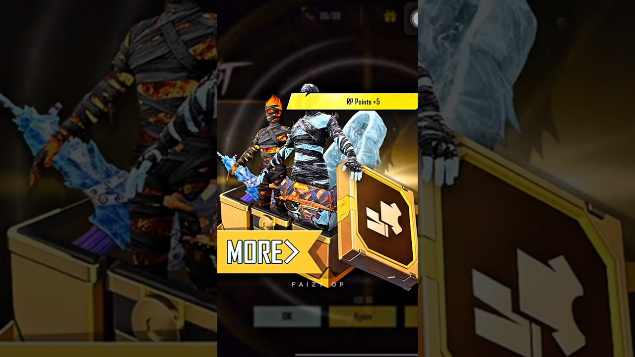 Luck or What 😍 Ice Mummy Set Luckiest Crate Opening #pubgmobile #pubg #pubgm