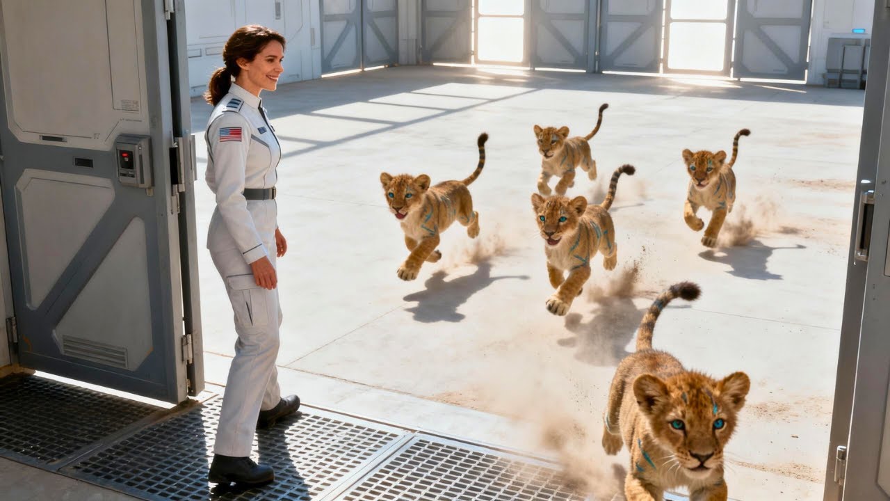 The Human Entered the Drill Yard — The Cubs Abandoned Their Posts and Ran to Her | HFY | Sci-Fi