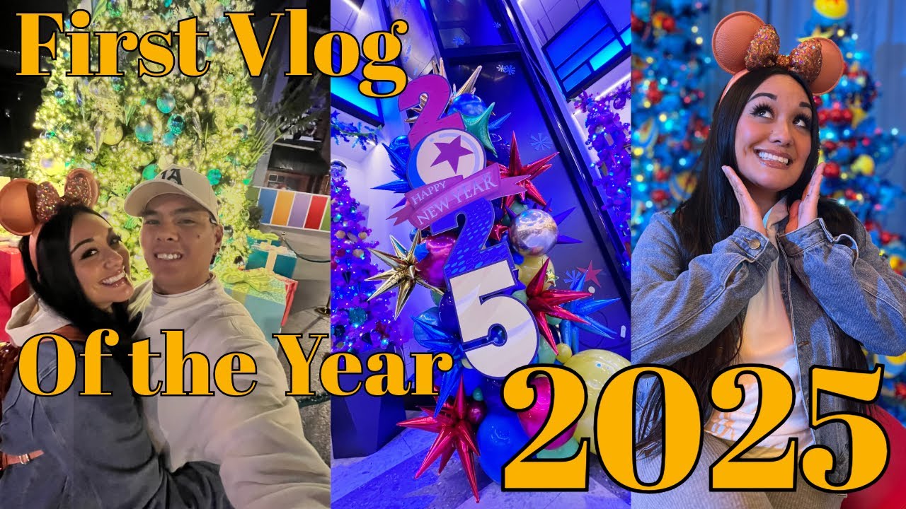 First Vlog of 2025| We try Sabrina Carpenter’s Espresso| We explore the Disneyland Resort