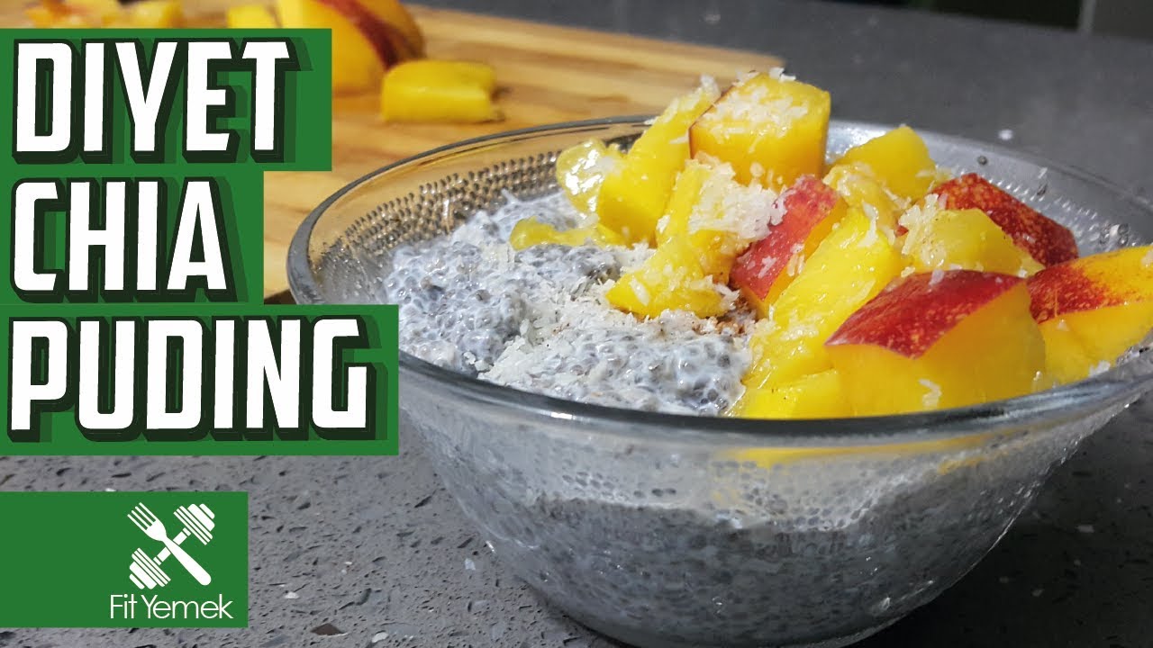 DİYET CHİA PUDİNG | FitYemek