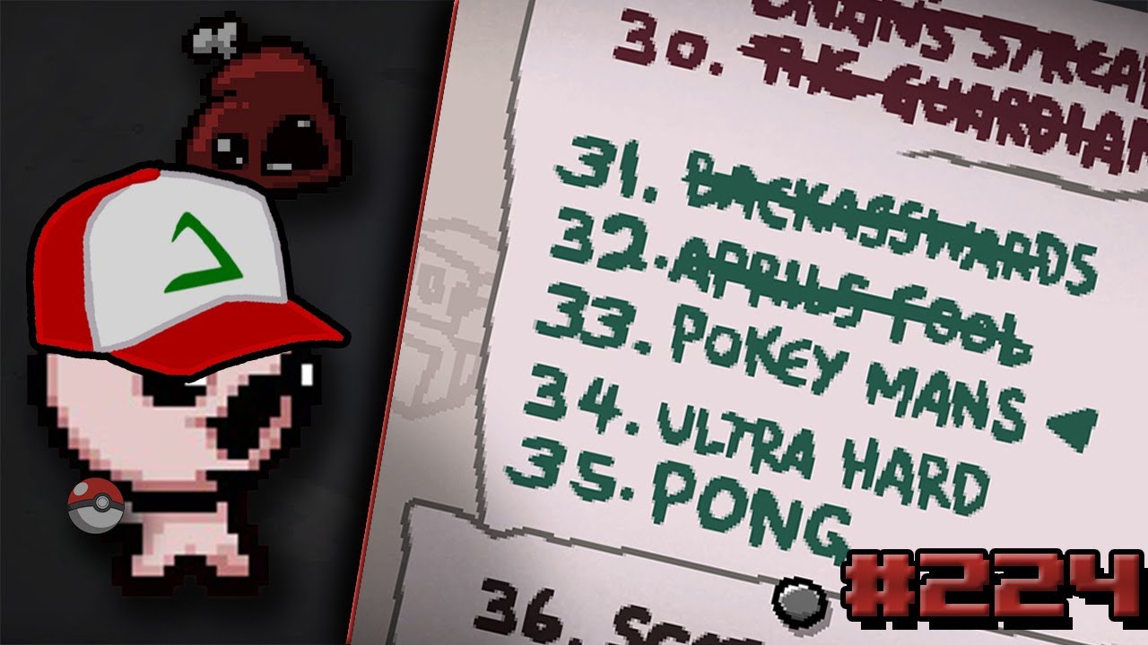 Challenge: Pokey Mans! - The Binding of Isaac: Repentance - #224