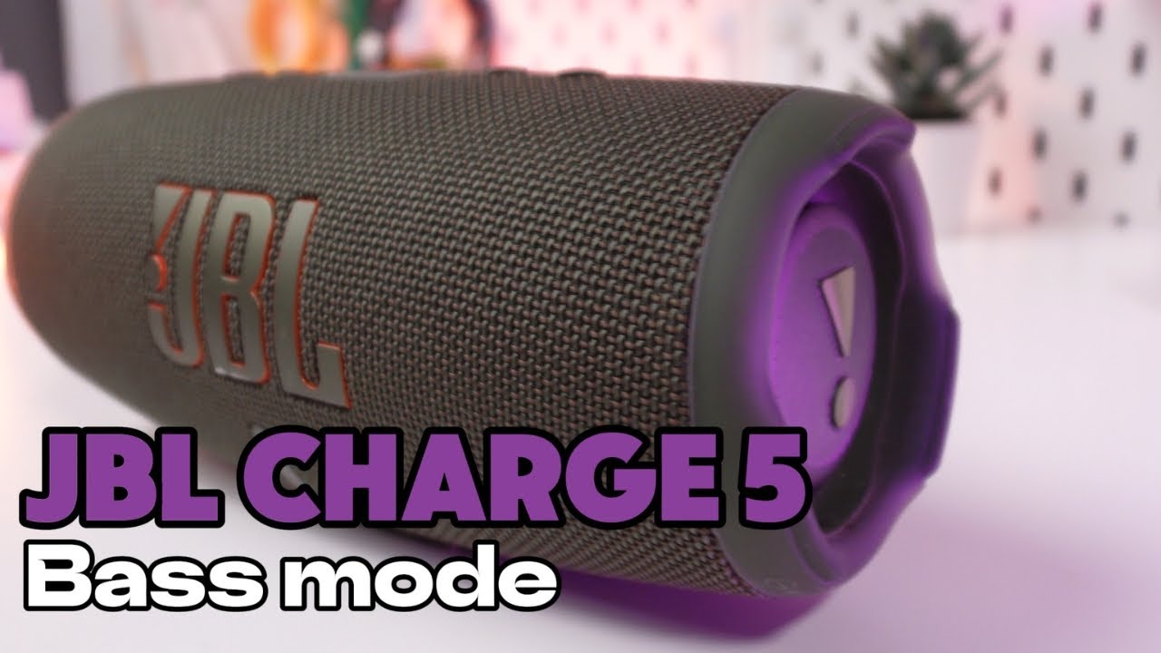 Режим низких частот на Bluetooth-динамике JBL Charge 5