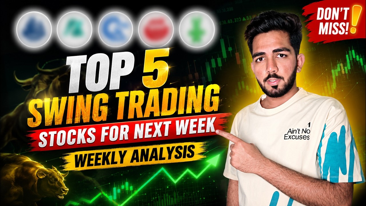 Top 5 Swing Trading Stocks for Next Week 🔥 | Best Stocks to Buy | Weekly Market Analysis July 2026