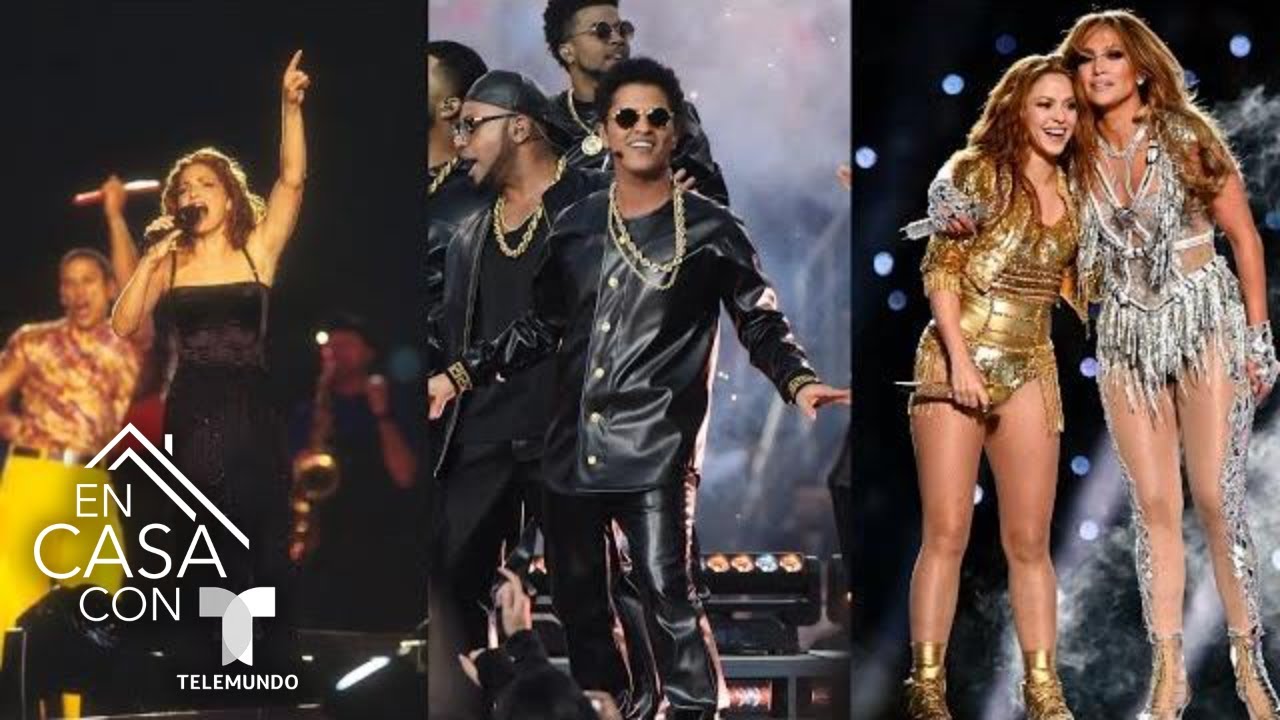 Los artistas latinos m&aacute;s ic&oacute;nicos que han pasado por el intermedio del Super Bowl | Telemundo