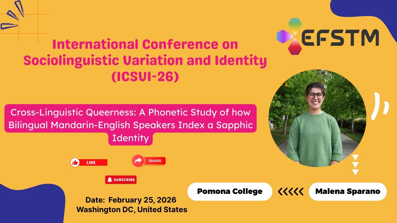 EFSTM - Cross-Linguistic Phonetic Markers of Sapphic Identity in Mandarin–English Speech