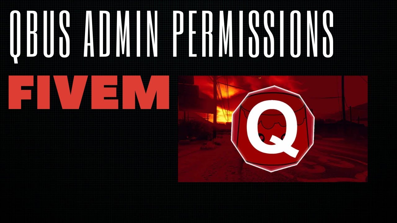 [QBUS] How to add permissions to yourself or your friends in a qbus server