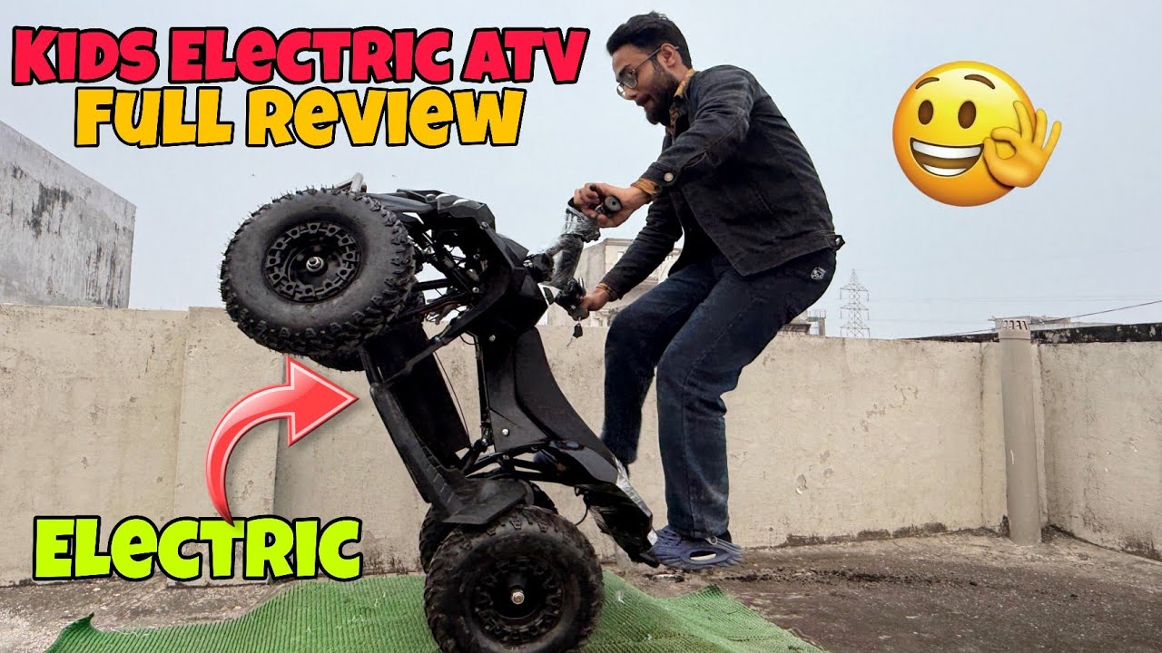 Reviewing Kids Electric ATV | Full specifications | @EDGEAUTO 