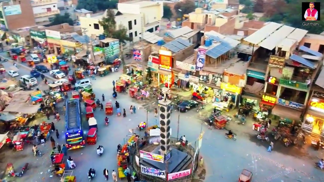 Beautiful City Taunsa Sharif DGk Pakistan | Tounsa Drone video 2025 | District TAUNSA