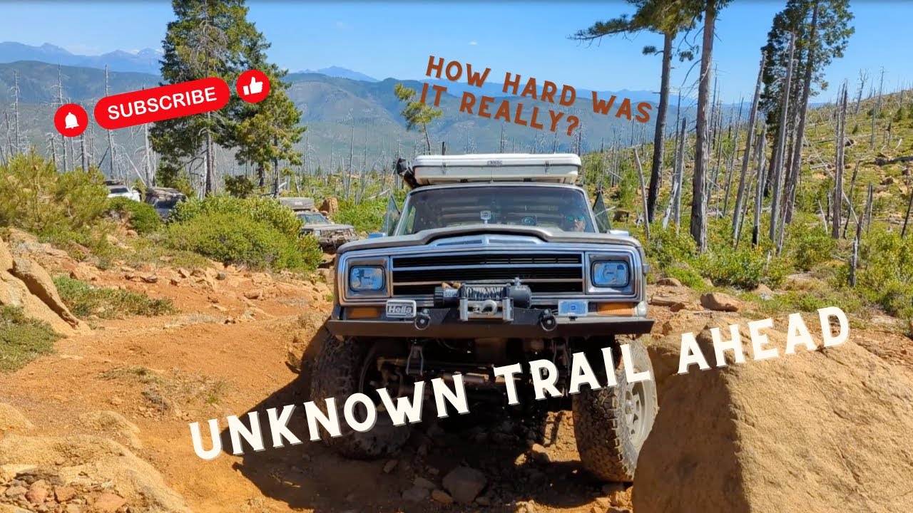 Our McGrew Trail Review, overland rigs take on a little known trail, are we over built?