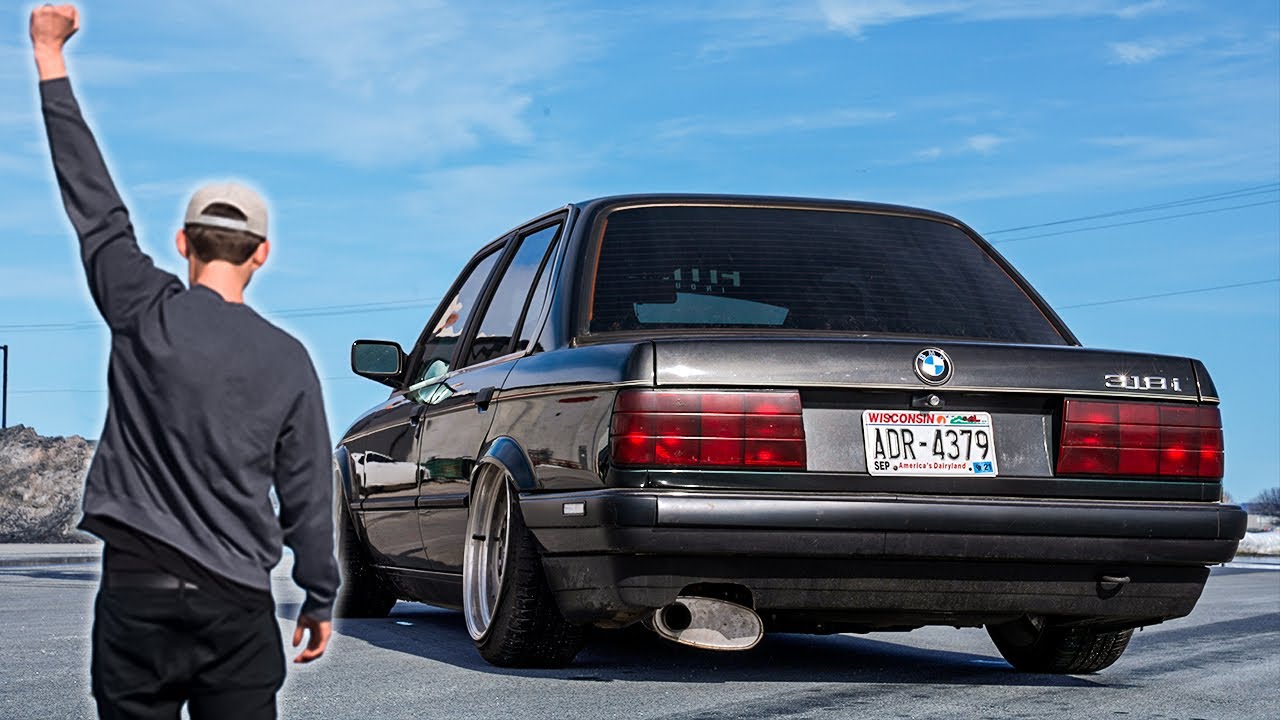 Bringing His E30 Back From The Dead | Air Lift 3P Install