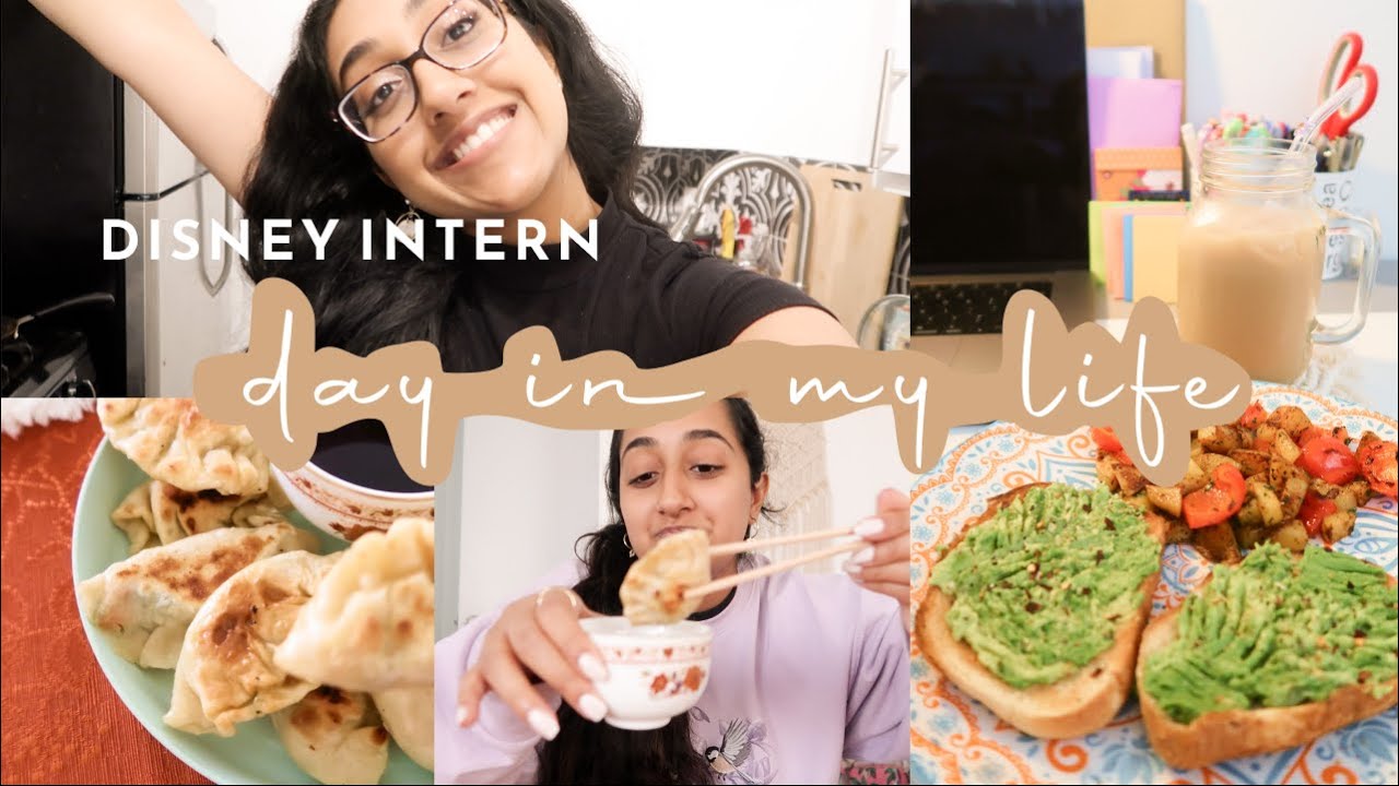 Disney Intern Day in My Life (Work From Home) Vlog