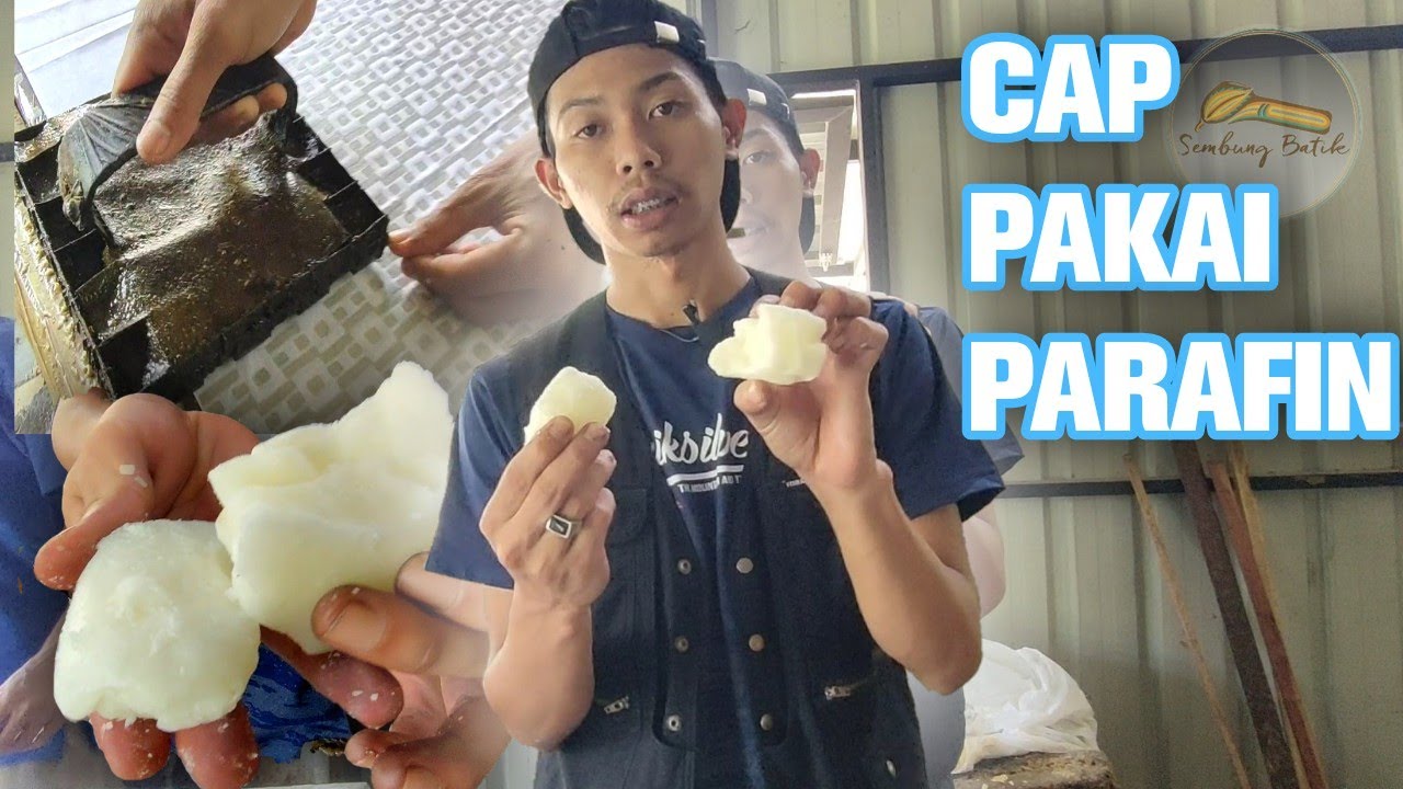 cap batik menggunakan parafin