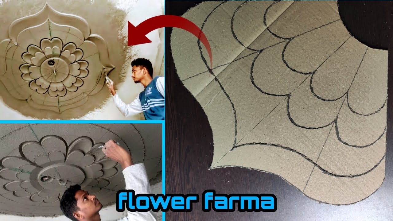 Ceiling flower. Flower farma. by- Rakesh Babu