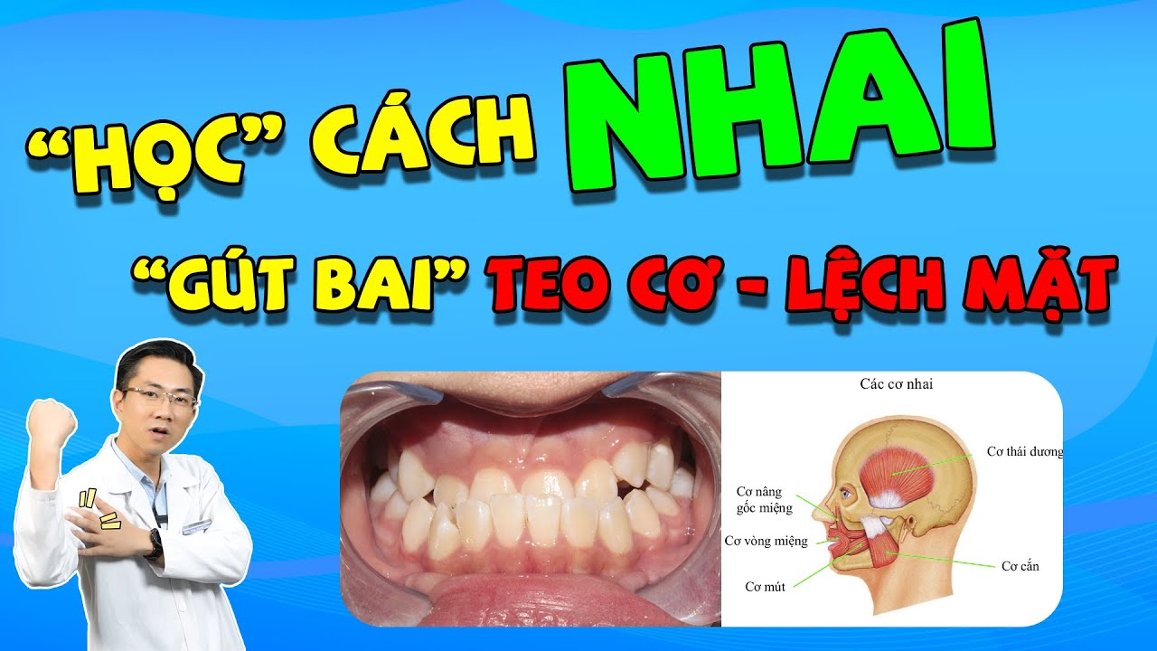 Vai Trò Quan Trọng Của Việc Nhai Đúng Để Có Một Khuôn Mặt Đẹp | Ăn Nhai Có Ảnh Hưởng Đến Khuôn Mặt