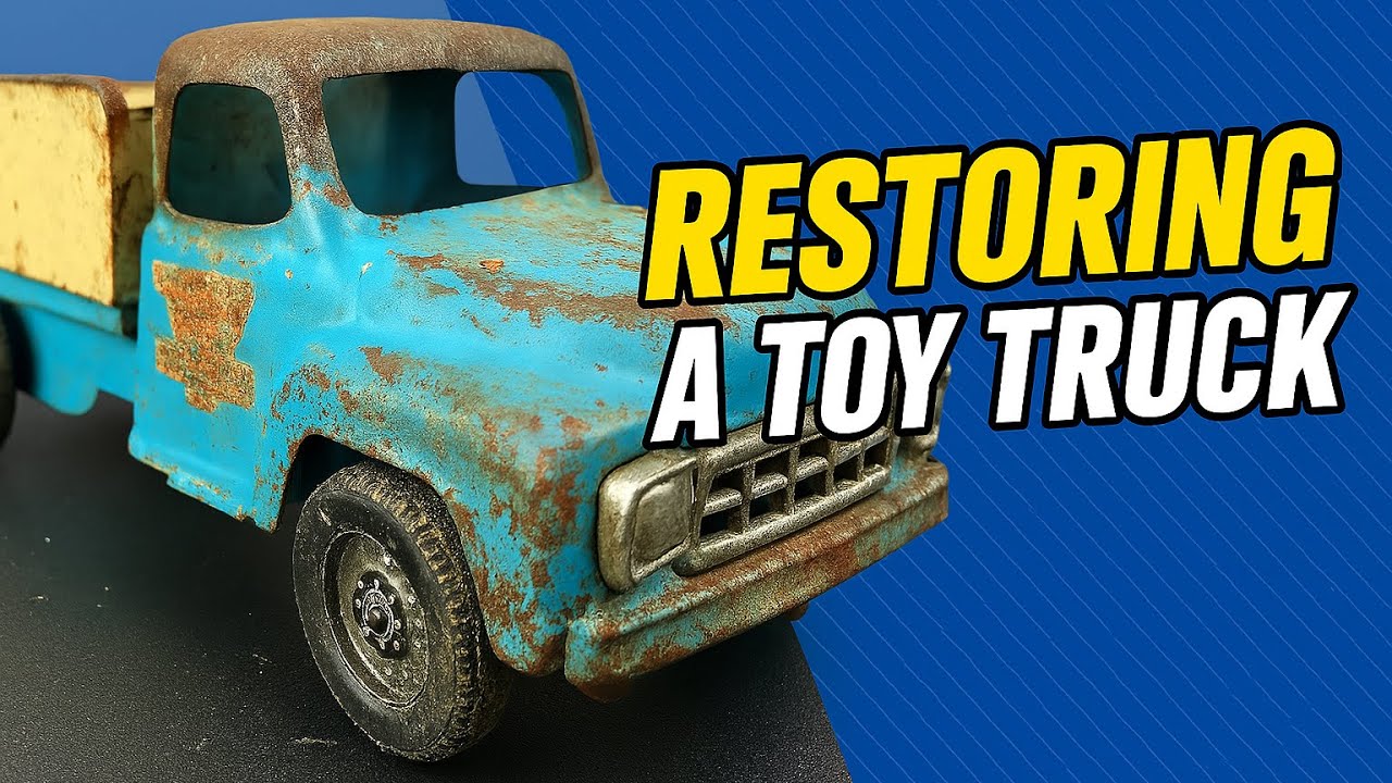 Vintage Revival: Restoring the 1950s Buddy L Store Door Delivery Truck