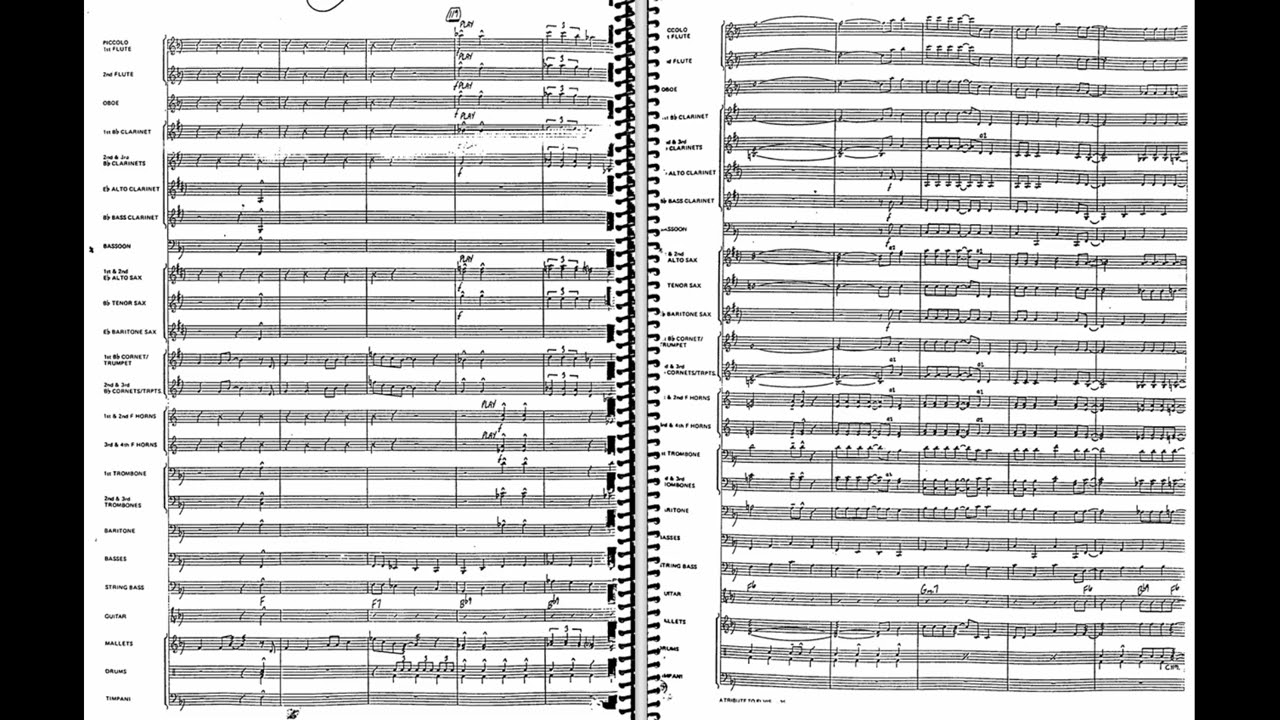 Tribute Elvis - Partitura completa - Arr. James Cristensen