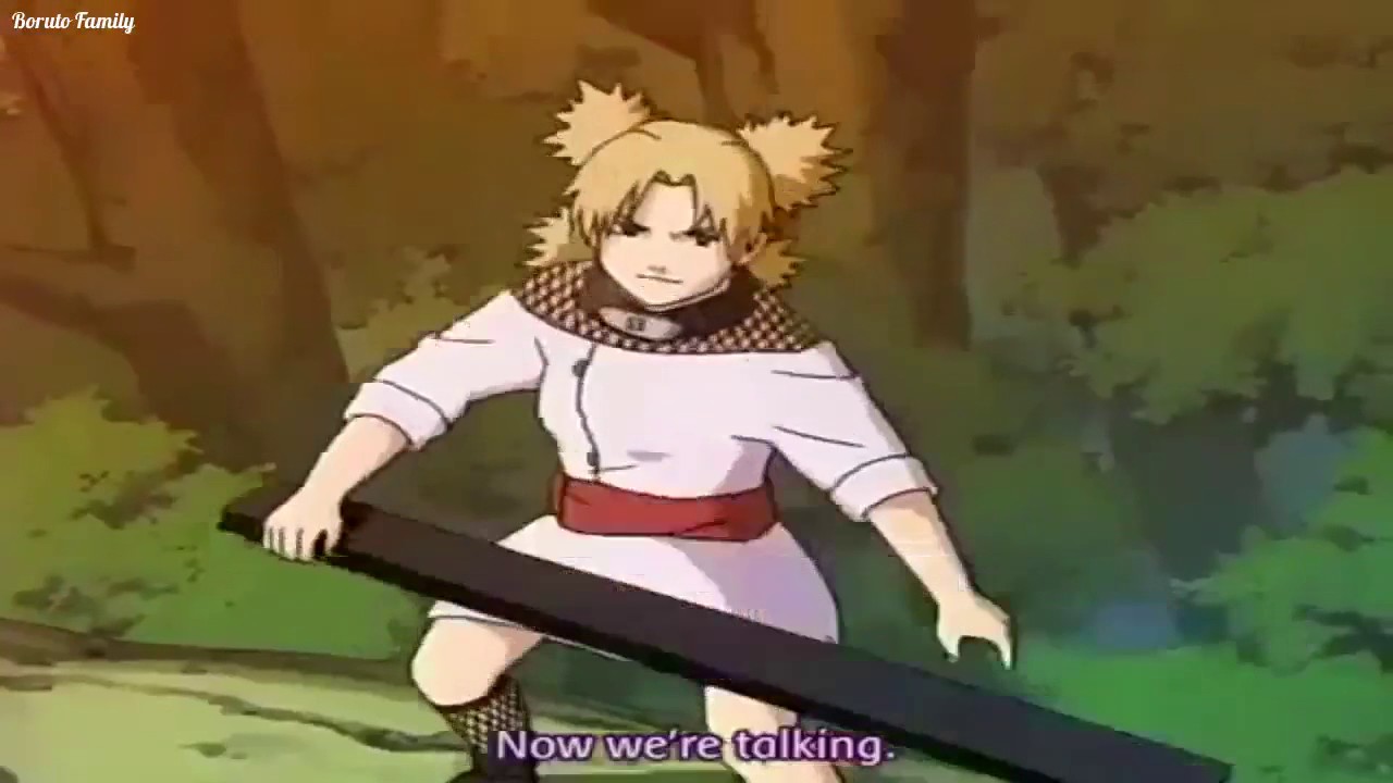 Sasuke vs Temari