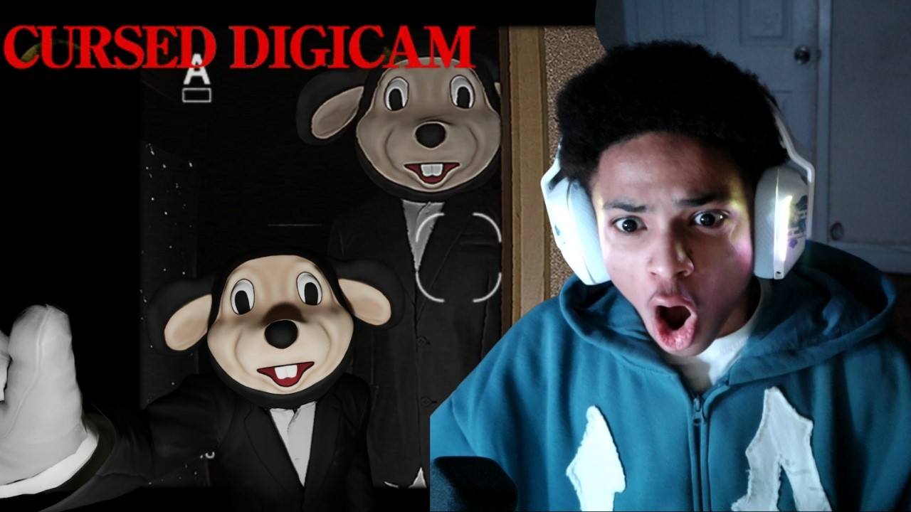 CREEPIEST CHILLAS ART GAME  BY FAR │ Cursed Digicam (first horror game video)