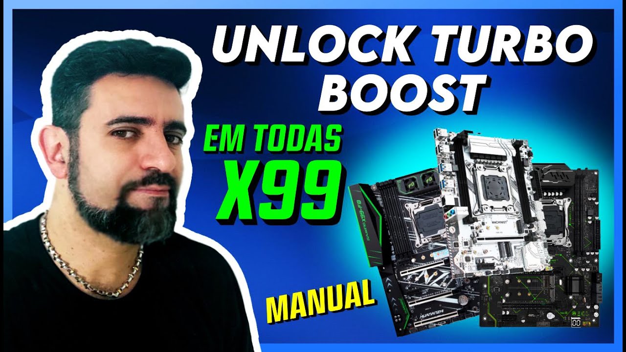 COMO FAZER UNLOCK TURBO BOOST MANUAL  PARA QUALQUER PLACA X99 !!! ATENÇÃO LEIAM O COMENTÁRIO FIXADO