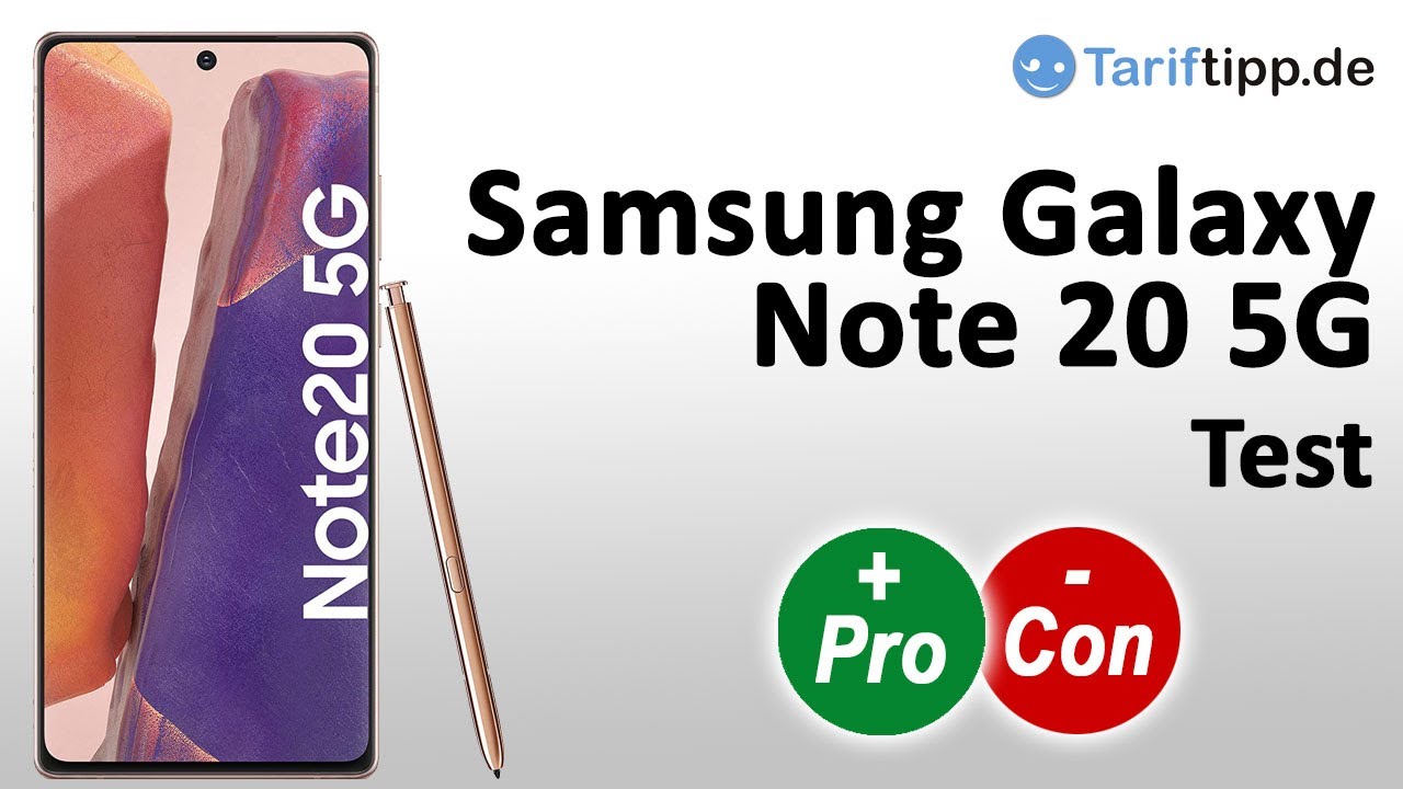 Samsung Galaxy Note 20 5G | Test