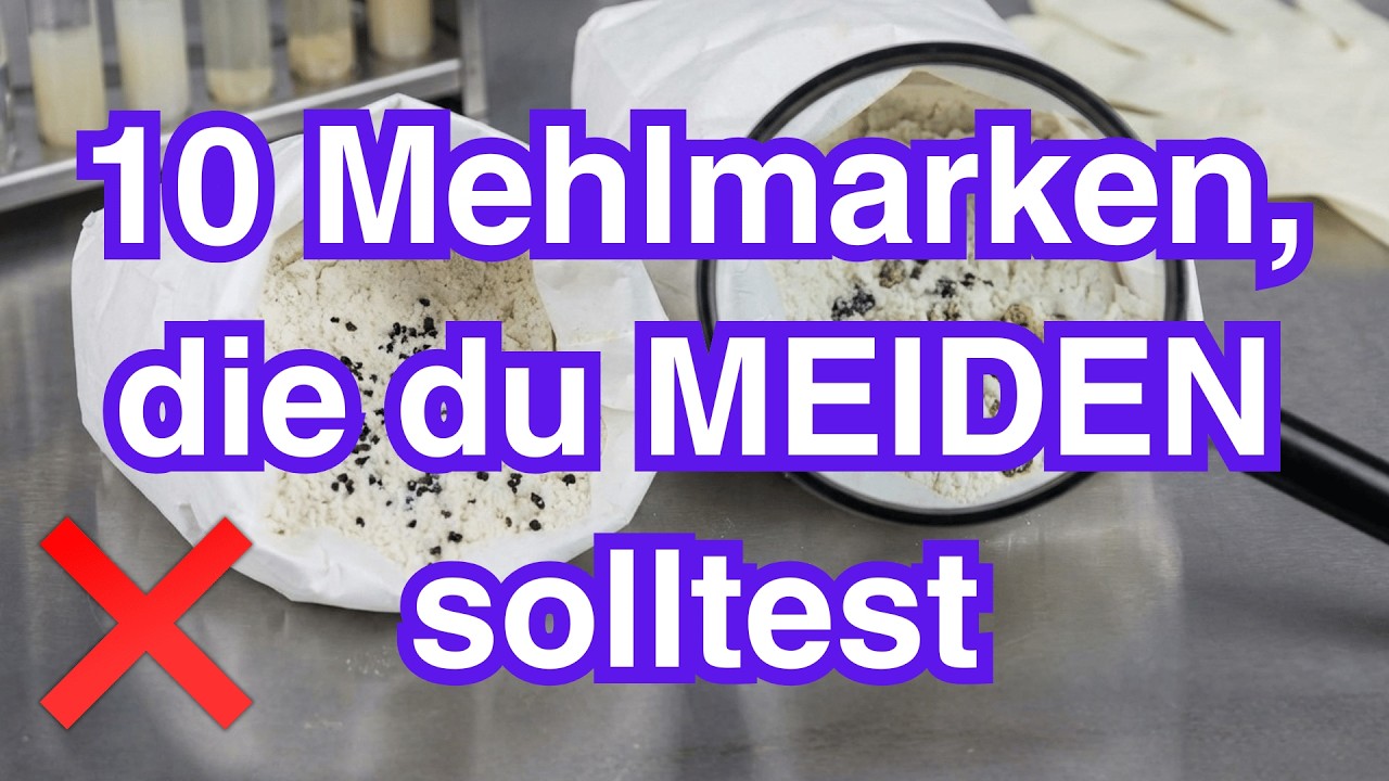 Mehl-Skandal 2026: Bei diesen 10 Marken schlagen Tester Alarm