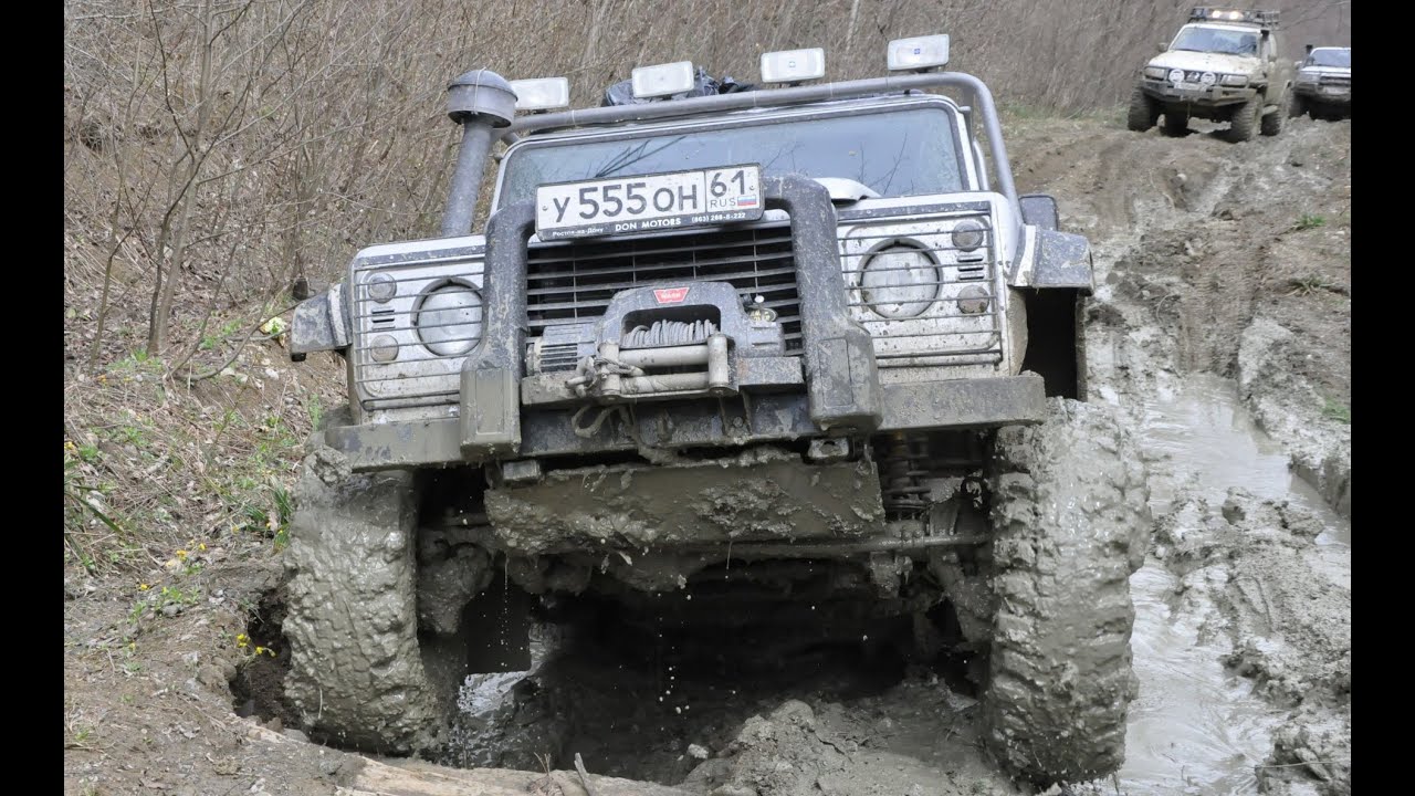 Test drive Land Rover Defender /Тест-драйв ДЕФ 90. Лапландеры на Дефендер.  Defender in Russia