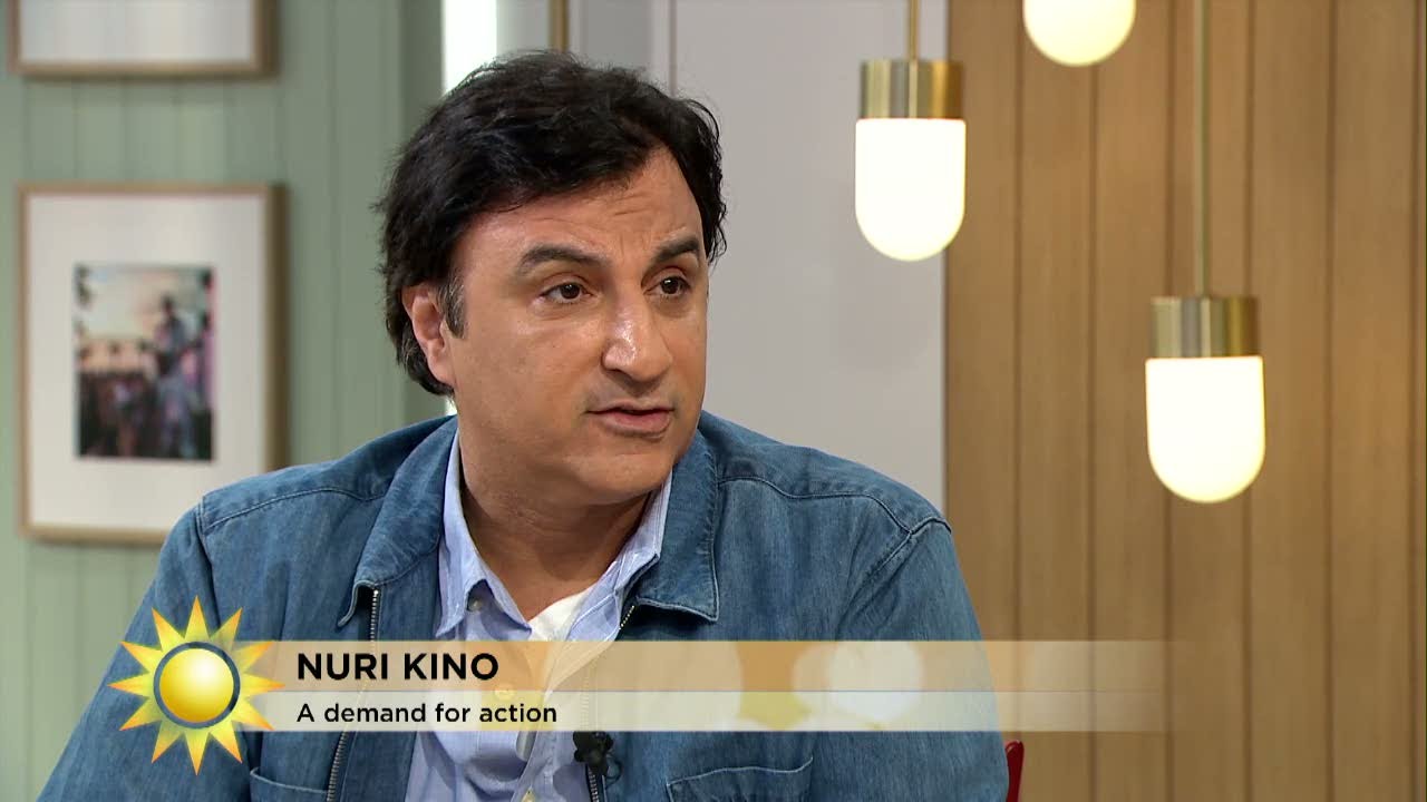 Han letar döda vid Medelhavet - Nyhetsmorgon (TV4)