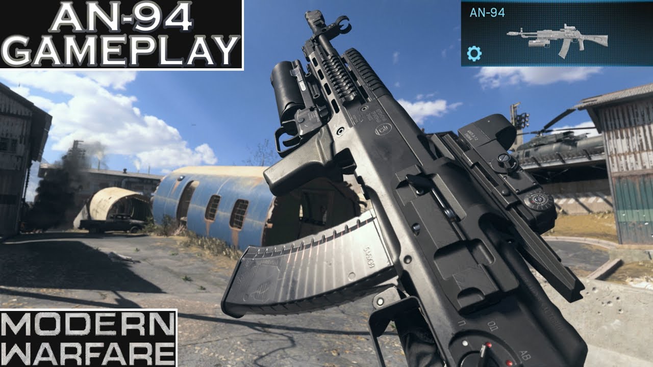 Modern Warfare AN-94 Gameplay