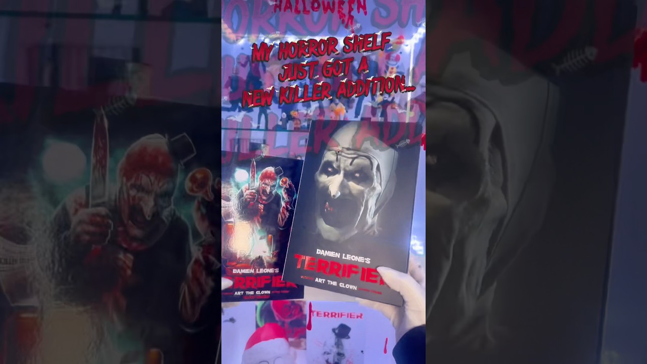 Art the Clown finally joins my horror lineup.💀