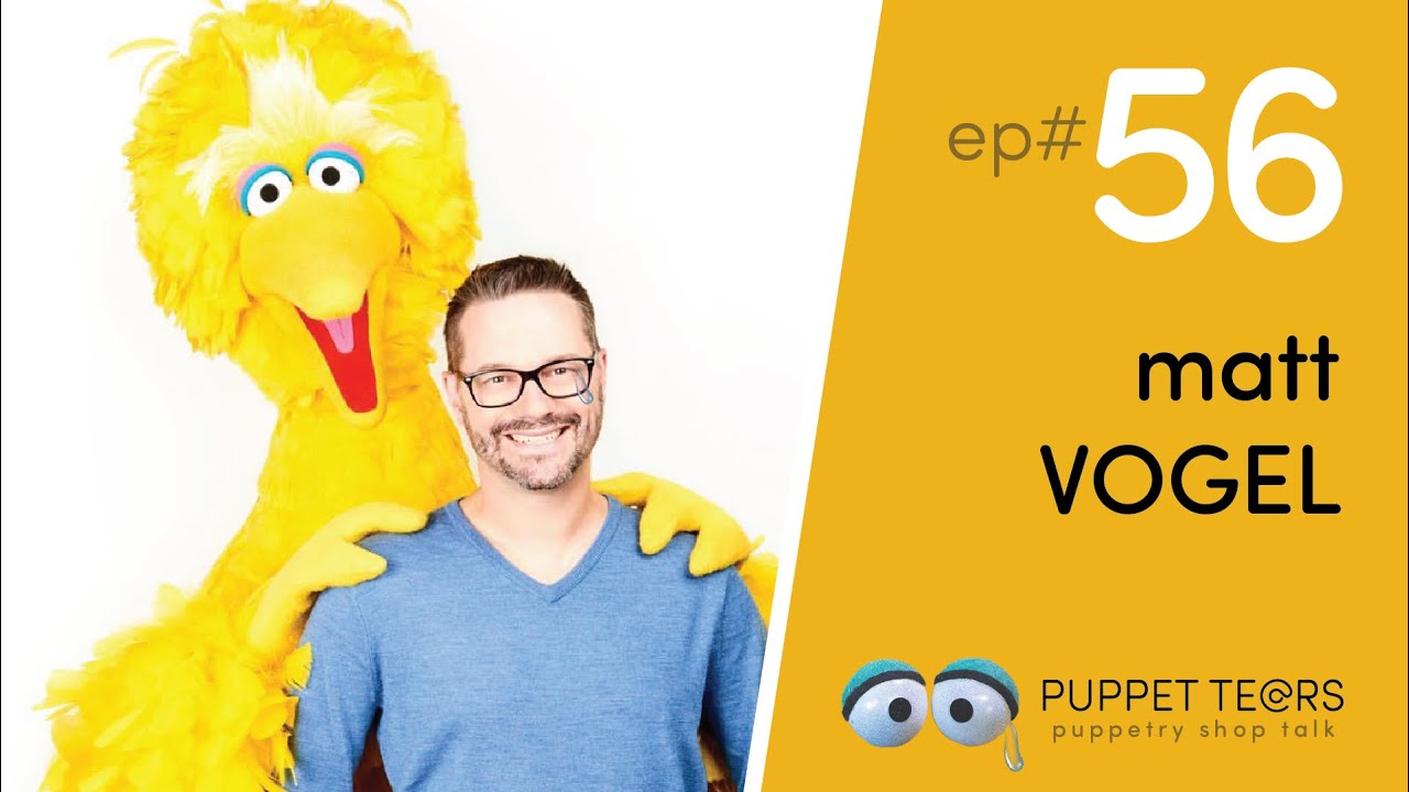 Puppet Tears, ep 056 — Matt Vogel on Kermit, Big Bird, + the Muppet legacy