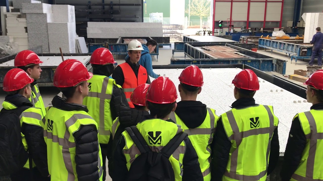 SG Triade bezoekt productie funderingselementen