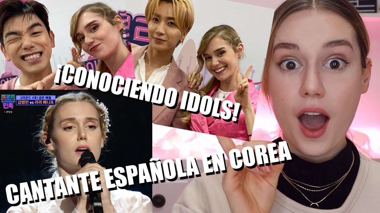 CANTANTE ESPAÑOLA EN COREA | Cómo es la TV coreana en realidad