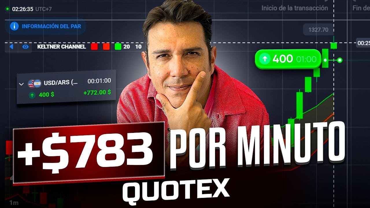+$783 POR MINUTO | LA MEJOR ESTRATEGIA DE TRADING 1 MINUTO QUOTEX
