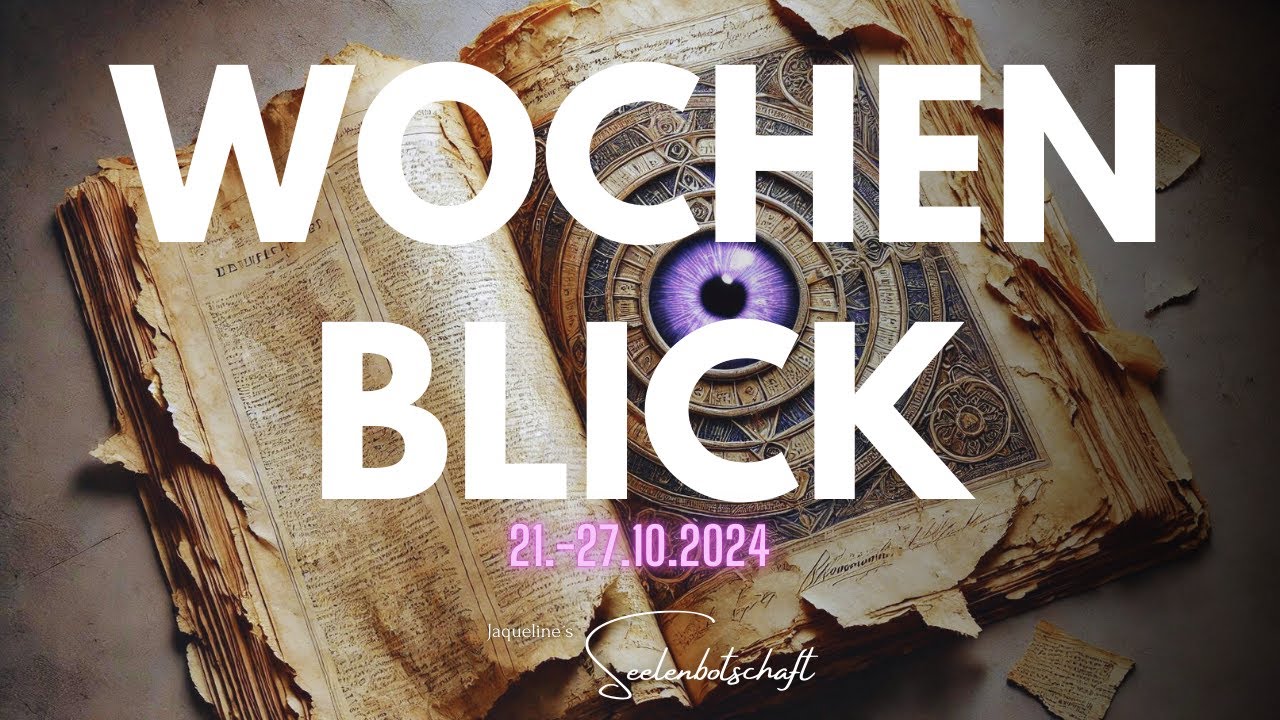 WOCHENBLICK 21.-27.10.2024 ✦ Deine Gebete werden erhört! ✦ ICH HATTE ÜBERALL GÄNSEHAUT!