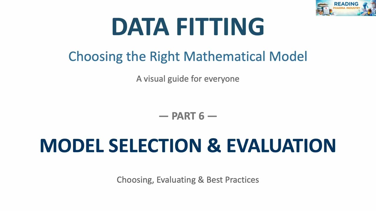 Data fitting explained (part 6) | Choosing the right model and evaluating fit quality
