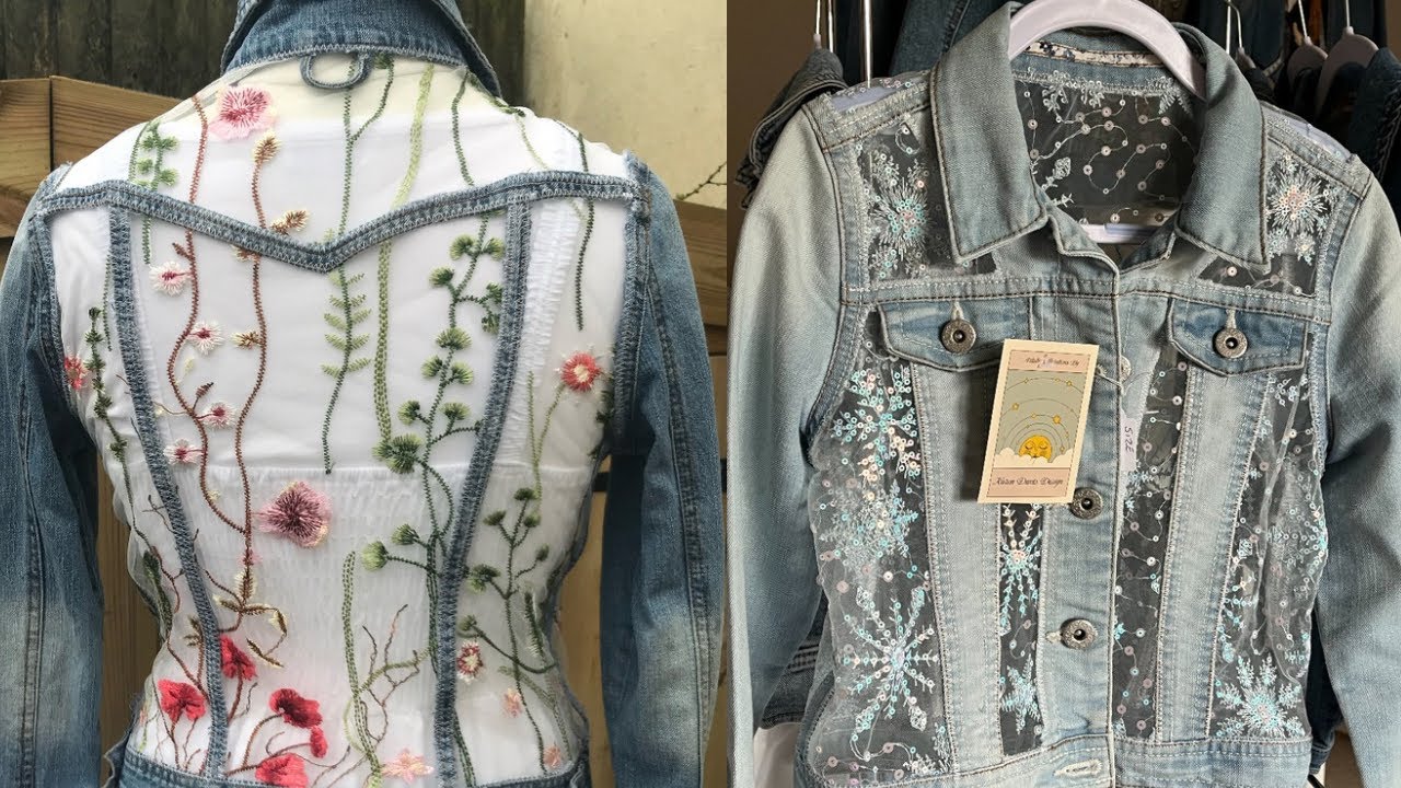 Upcycled Denim Jacket Sewing Tutorial 🧵