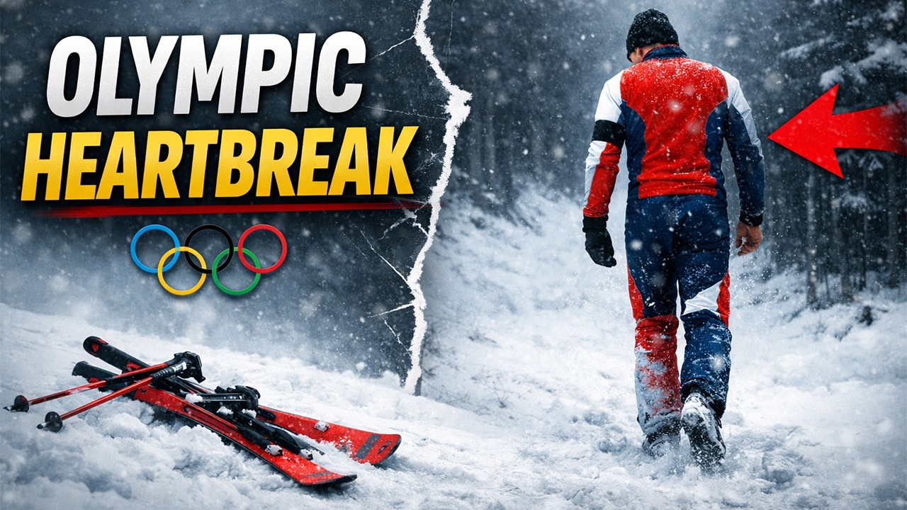 Heartbreak at the Olympics: Skier Walks Off After Devastating Fall | Olympic Meltdown