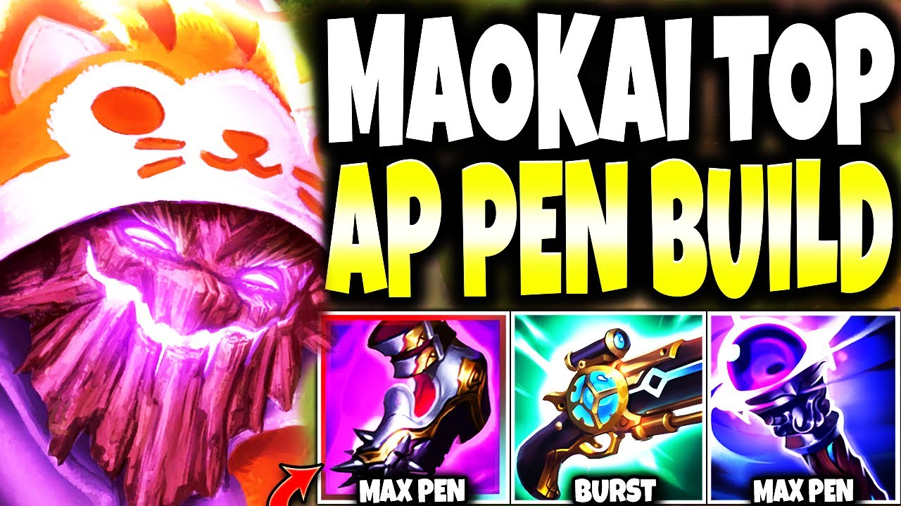 Ambessa couldn't handle my FULL AP PEN MAOKAI BUILD Top Lane ~ HIT R = 💀💀💀 | s15 Gameplay