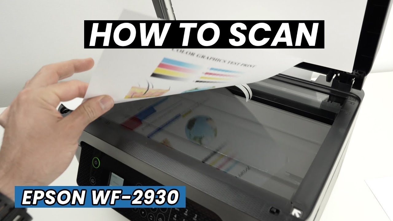 Epson WF-2930: как пользоваться сканером