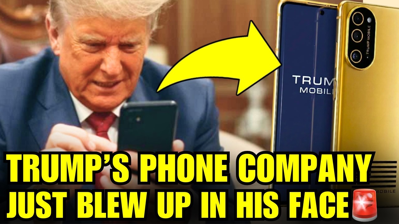 🚨Компания Трампа, занимающаяся телефонной связью, только что была РАЗОБЛАЧЕНА в РАЗГРОМНОМ СКАНДАЛЕ