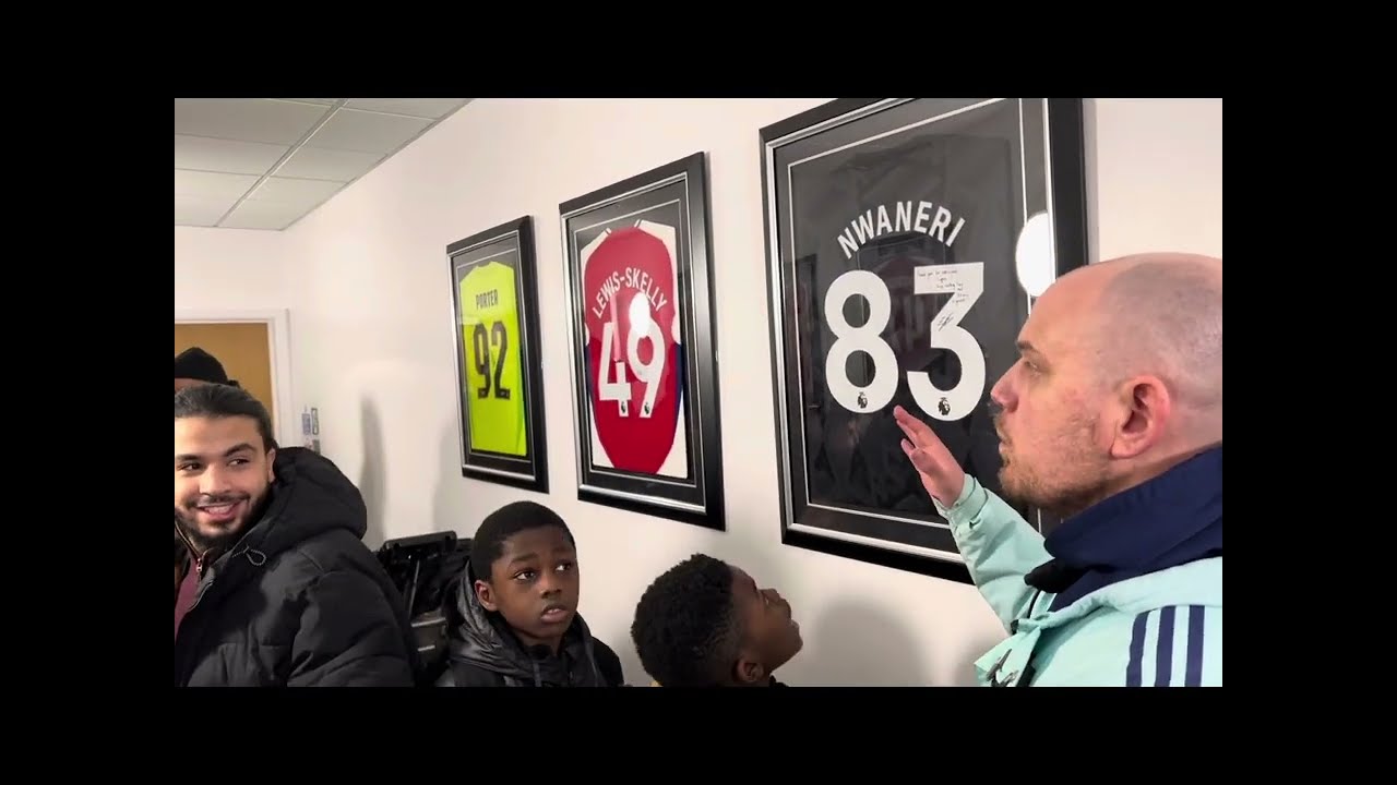🎥 Immersion exceptionnelle à l’académie d’Arsenal !