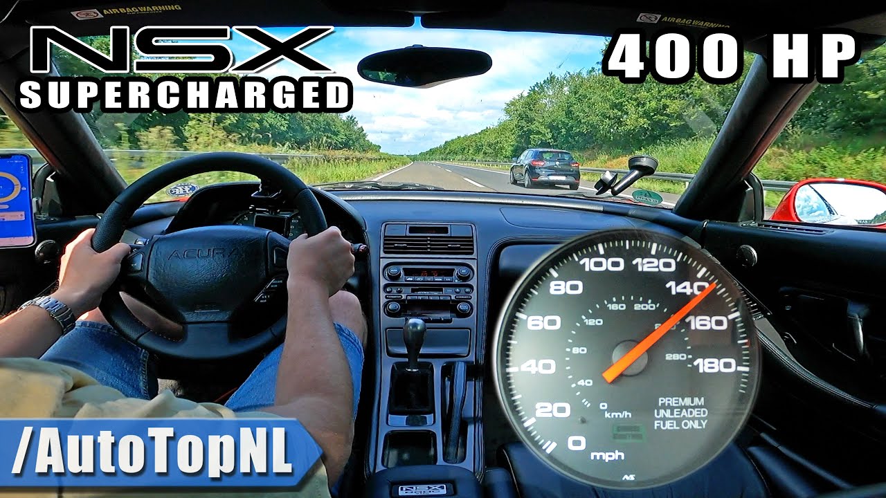 HONDA Acura NSX VTEC SUPERCHARGED on AUTOBAHN by AutoTopNL