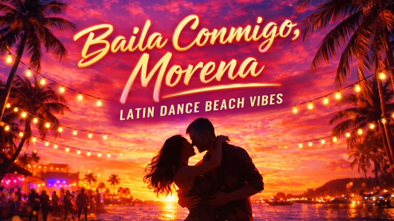 Baila Conmigo Morena 🔥🏖️🌴 (Latin Dance Version) #latinmusic #top #spanishrhymes #youtubemusic 