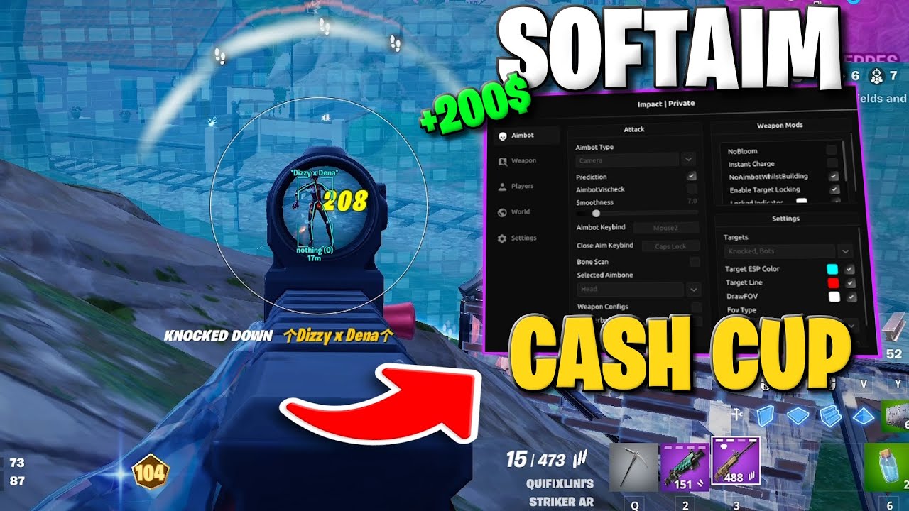 I WON 200$ in Cash Cup with **Softaim** 🏆