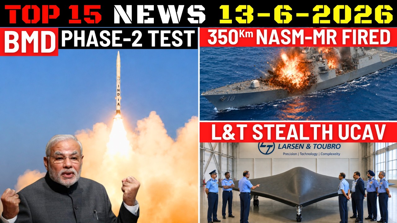 Новости обороны Индии: испытание BMD Phase-2, запуск NASM-MR, БПЛА от L&T, экспортный хаб для Су-...